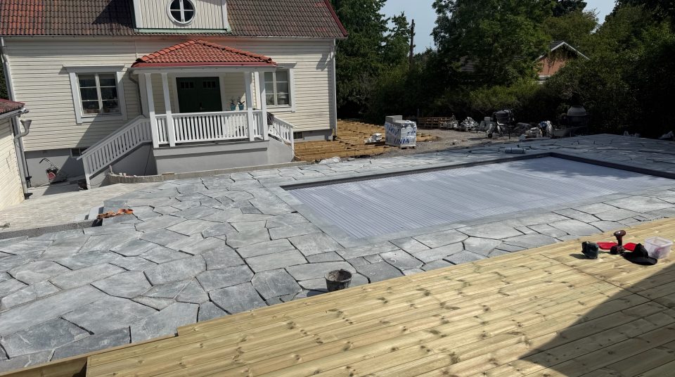 Trädgårdsarbete-projekt i Lidingö