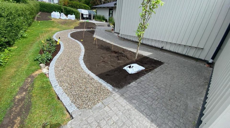 Trädgårdsarbete-projekt i Lidingö
